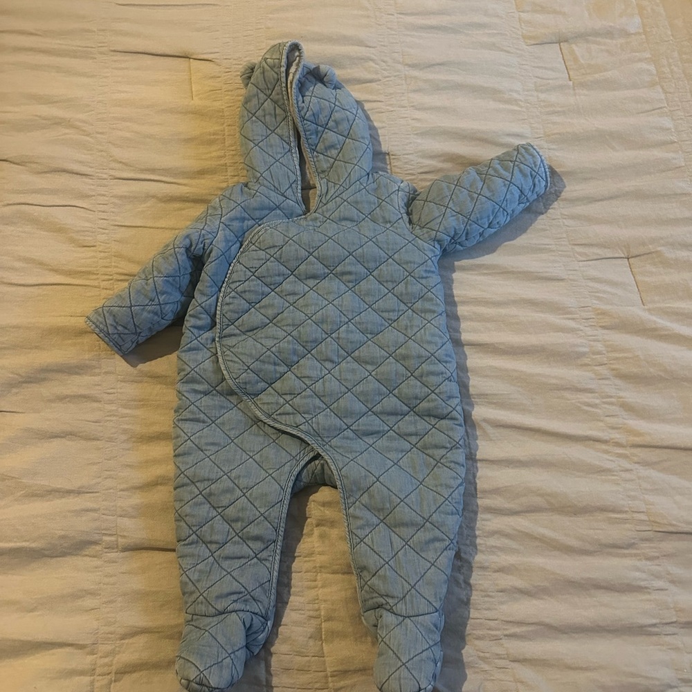 GAP Quilted Blue Footed One Piece